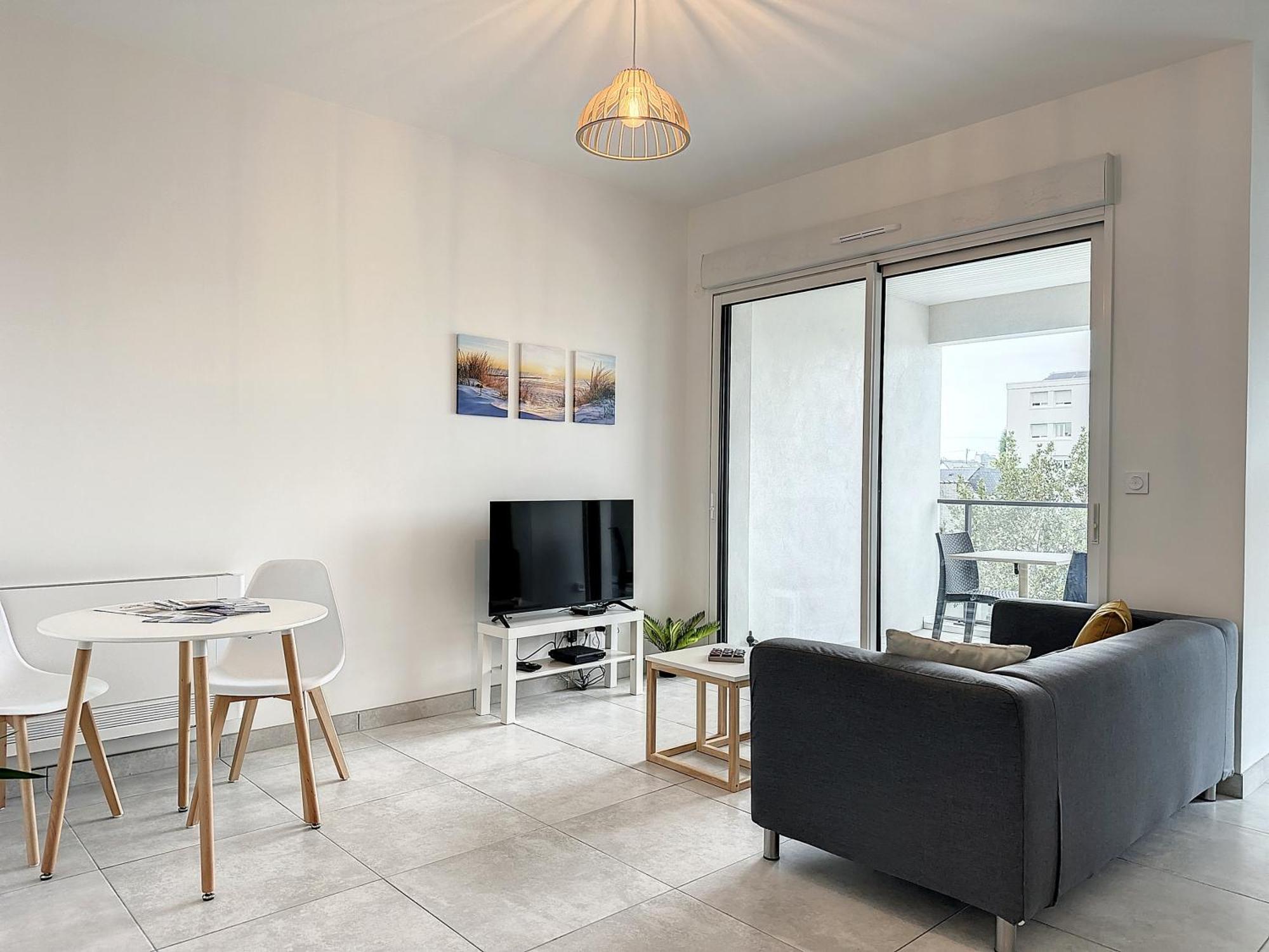Le 121 - Appartement 101 Quiberon Kültér fotó